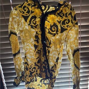 Versace Baroque Print Blouse